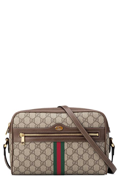 gucci ophidia gc supreme cavnvas belt bag|authentic Gucci ophidia crossbody bag.